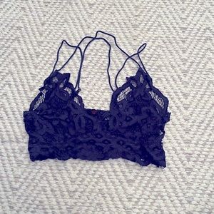 Sexy lace undershirt/crop top, Lulus Sz Sm